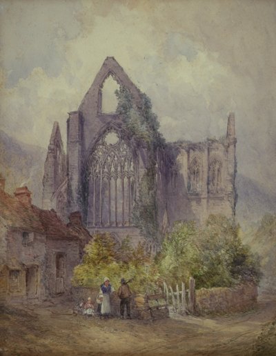 Tintern Abbey, 1901 by William Callow